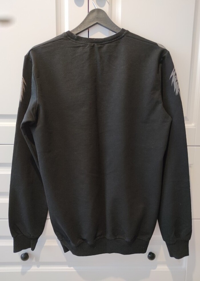 Siyah Sweatshirt - Görsel 2