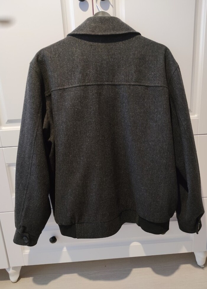 Oversıze Kaşe Kaban - Görsel 2