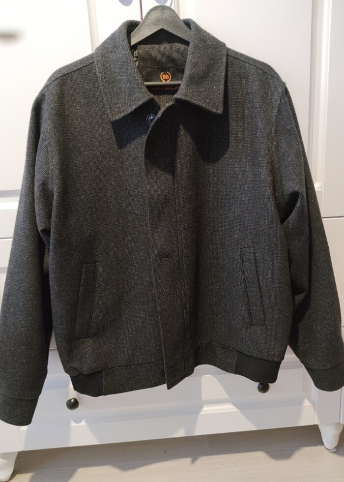 Oversıze Kaşe Kaban - Görsel 3