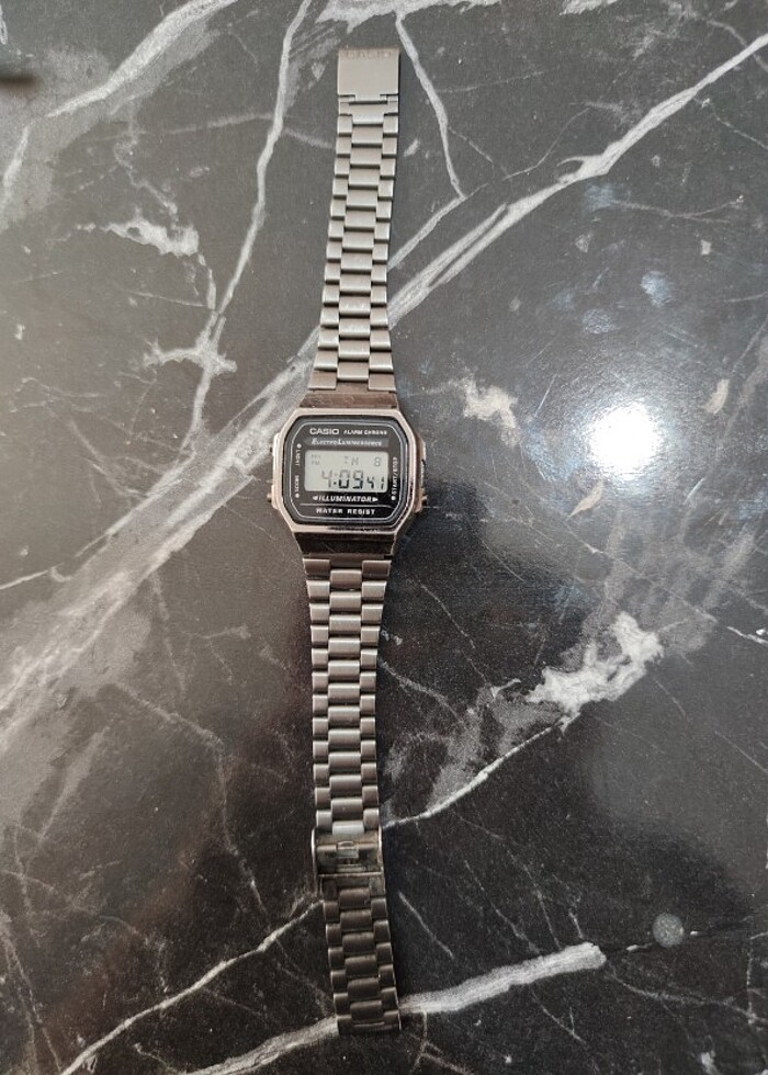 Casio A168WGG-1ADF Kadın Erkek Kol Saati
CASIO 
 - Görsel 2