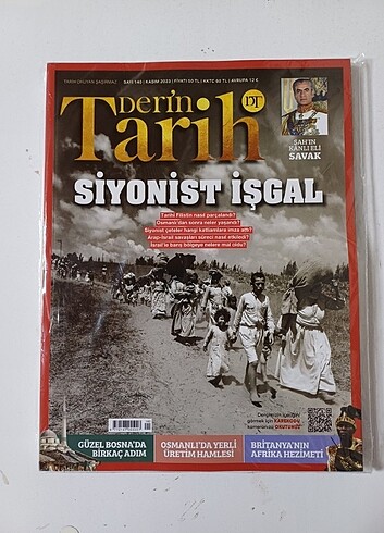 Siyonist İşgal Dergisi Derin Tarih