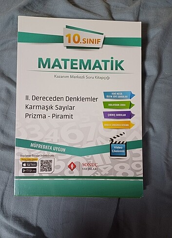  Beden 10.sınıf Sonuç Yayınları Matematik 4'lü kitap seti