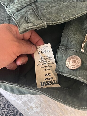 m Beden yeşil Renk Erkek jeans mavi