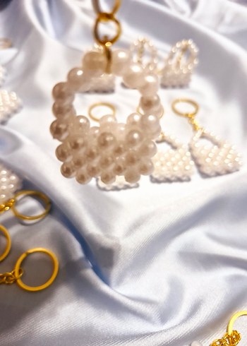 mini inci çanta anahtarlık - Görsel 3