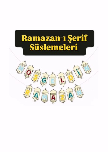 Ramazan-ı Şerif Süslemeleri - Görsel 4