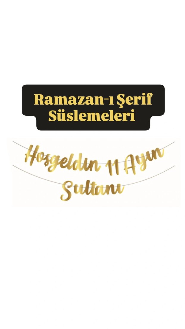 Ramazan-ı Şerif Süslemeleri - Görsel 2
