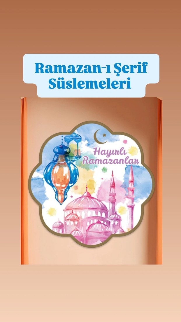 Ramazan-ı Şerif Süslemeleri - Görsel 5