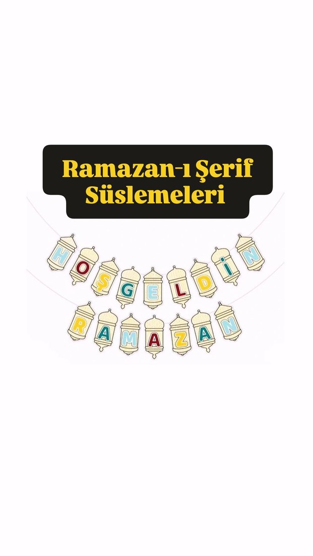 Ramazan-ı Şerif Süslemeleri - Görsel 4