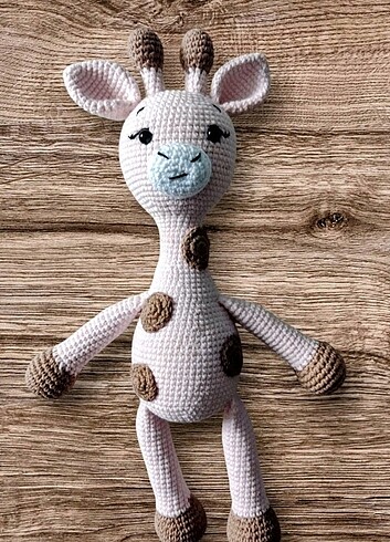 Beden Renk Amigurami oyuncak zürafa