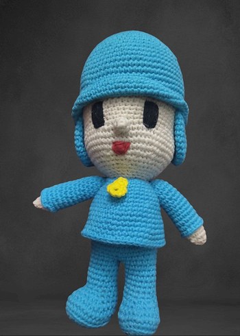 Amigurami pocoyo Bebek