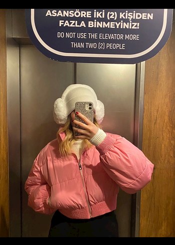 m Beden Zara Pembe Mont