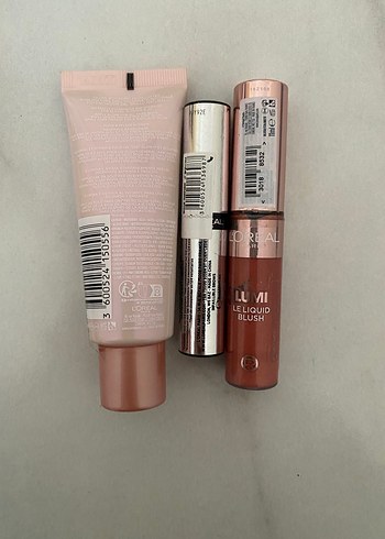 Beden L'Oréal Lumi Glotion Lumi Blush Ve Kaş Sabitleyici