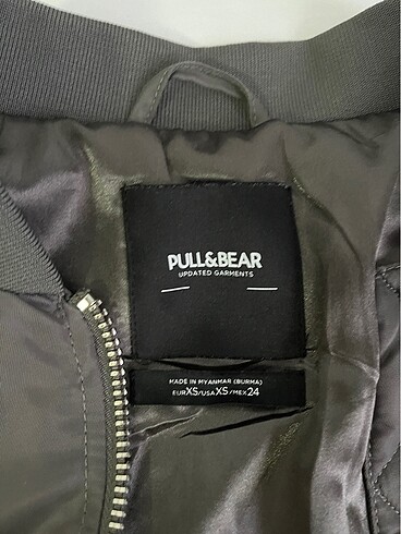 xs Beden PULL & BEAR Bomber ceket