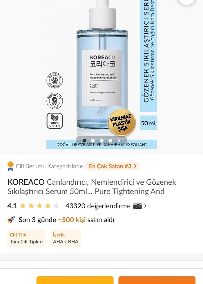 Koreaco Serum - Görsel 2