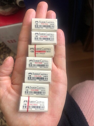 Faber Castell 7 Adet Mini Silgi