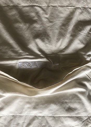 Nakışlı Bej 2 Adet Kirlent Kilifi - Görsel 2