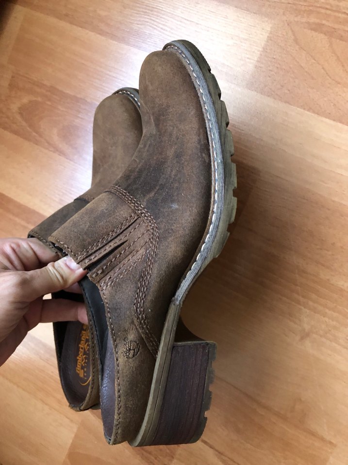 Orijinal Timberland Bayan Nubuk Terlik - Görsel 4