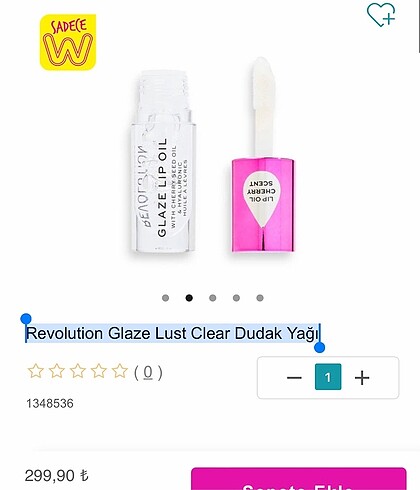 Beden Revolution Glaze Lust Clear Dudak Yağı