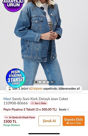 xs Beden kot ceket