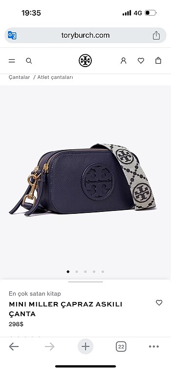 Tory Burch Mini Miller Crossbody Bag