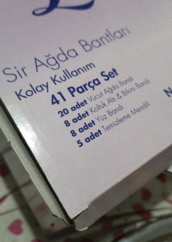Lure Sir Ağda Bantları 2x12 Adet - Görsel 6