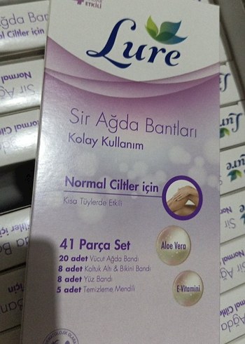 Lure Sir Ağda Bantları 2x12 Adet - Görsel 4
