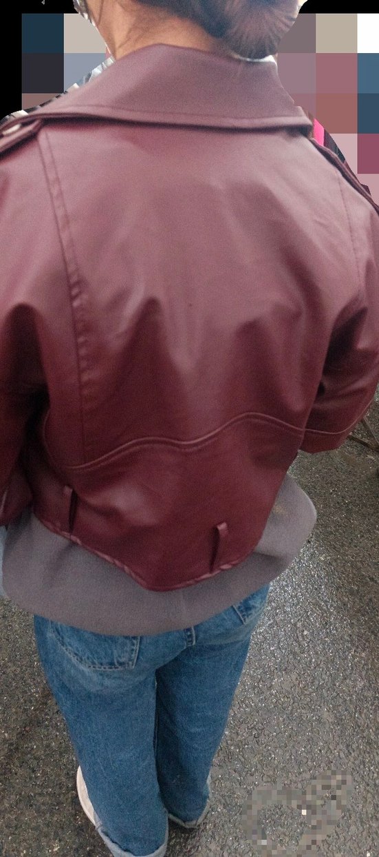 Bordo Kadın Deri Ceket 0 ürün - Görsel 2