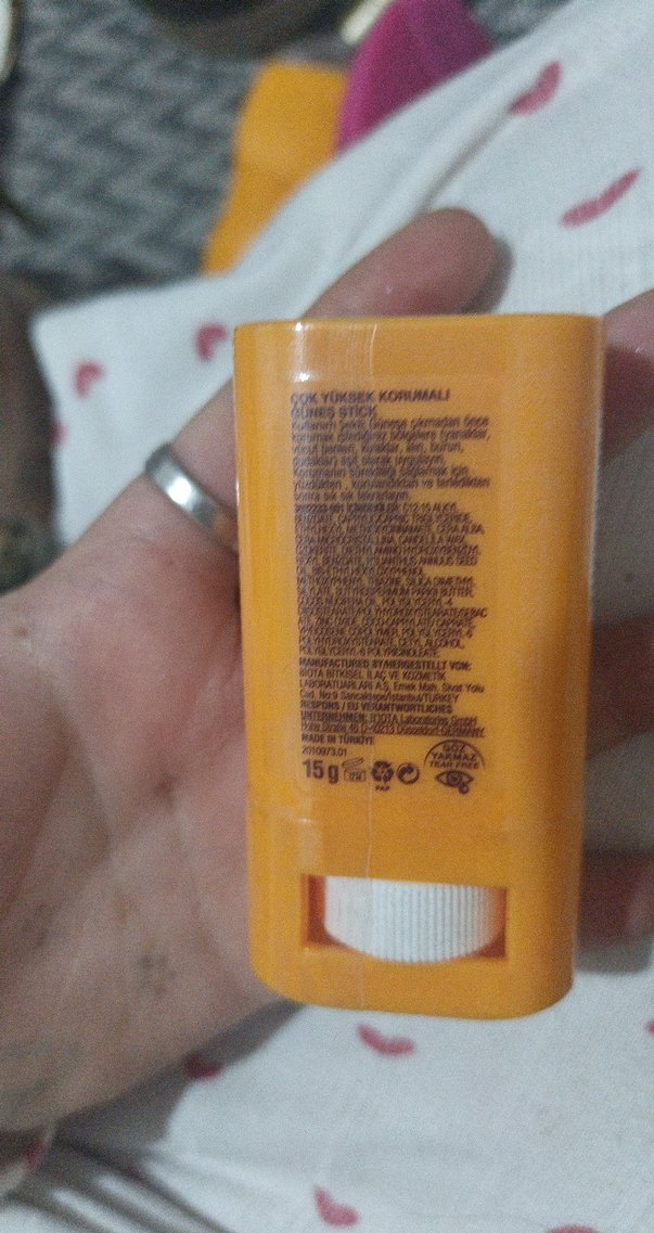 Bioxcin Sun Care Stick SPF 50 Hassas Bölgelernstik güneş kremi - Görsel 4