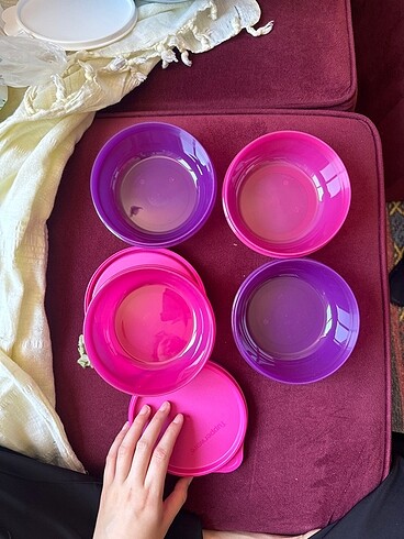 Tupperware saklama kapları