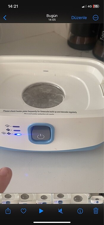 Homend Sterilizatör Bebek - Görsel 8