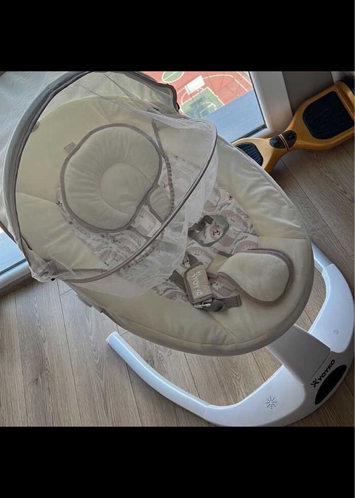 Yoyko Luxury Otomatik Sallanan Ana Kucağı 360 dönebilen - Görsel 3