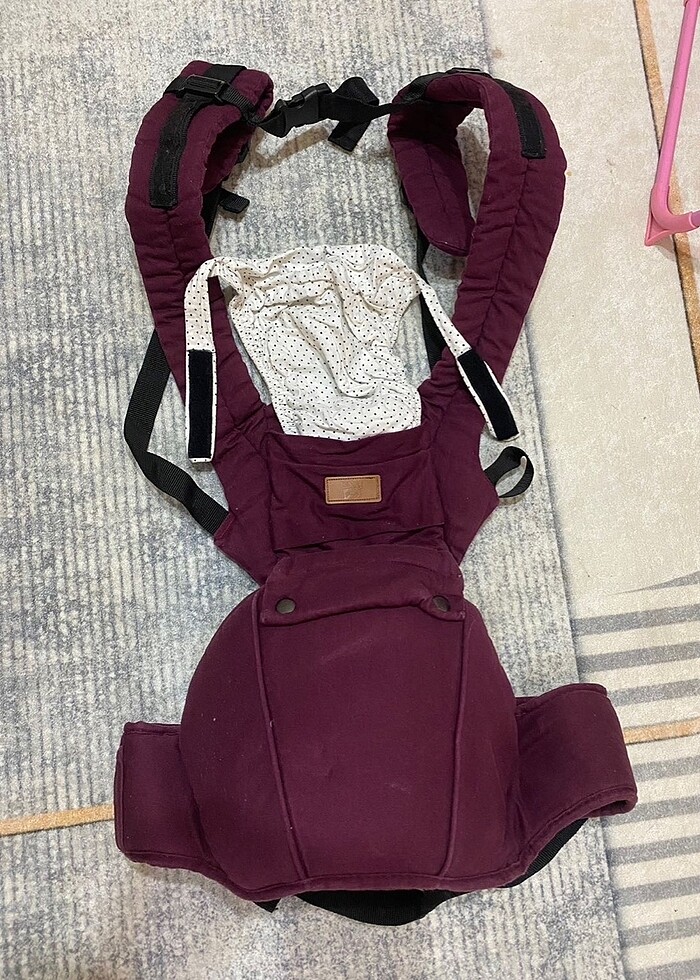 Baby Plus 0Pamuk Kanguru Oturma deste - Görsel 4