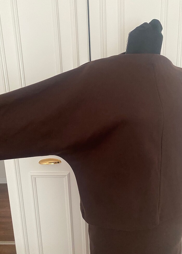 Massimo Dutti Kalem Etek Bluz Takım - Görsel 3