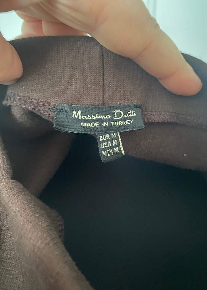Massimo Dutti Kalem Etek Bluz Takım - Görsel 5