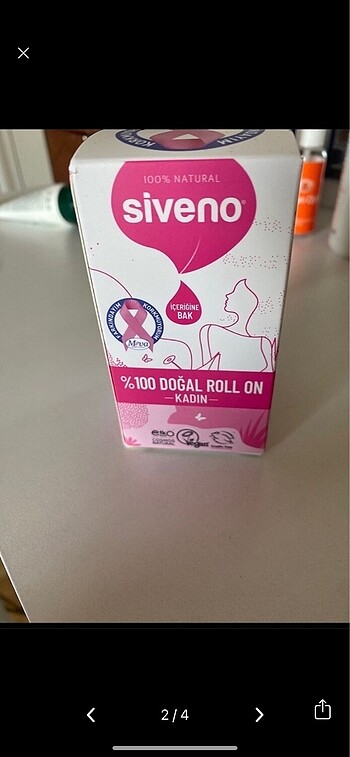  Beden Siveno roll on