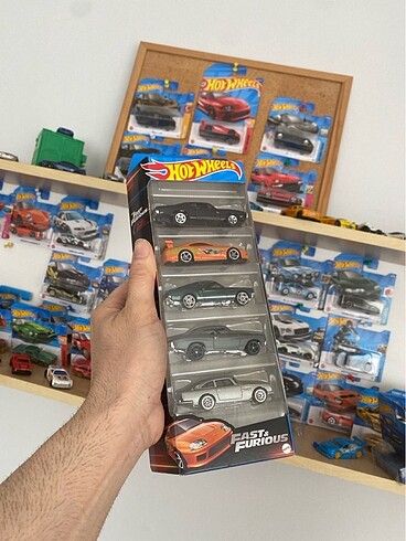 Fast and Furious 5?li set HotWheels