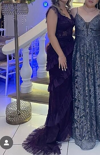 xs Beden Gece elbisesi