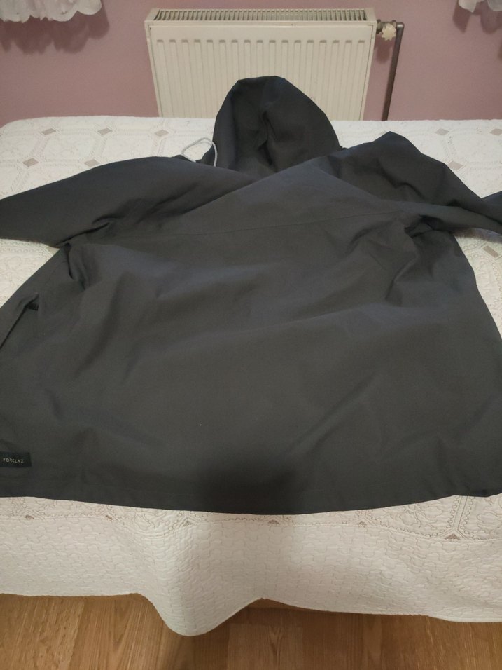 Fermuarlı gri decathlon kaban - Görsel 4