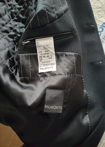 Erkek Siyah Düğmeli Midi Kaban - Görsel 3