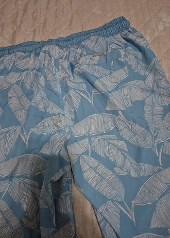 Erkek Mavi mayo Şort - Görsel 5