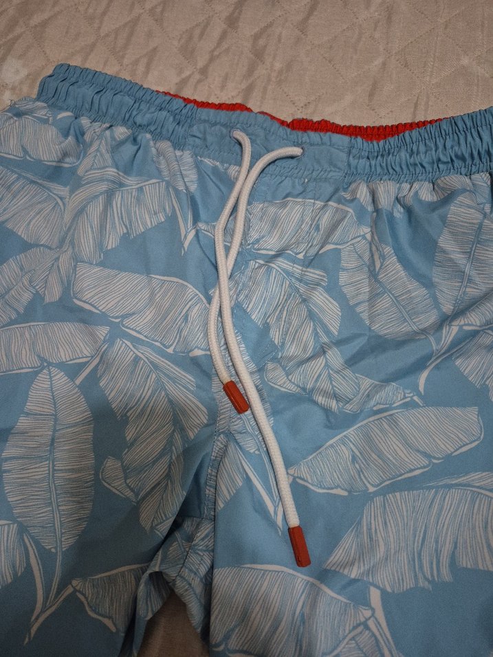 Erkek Mavi mayo Şort - Görsel 4