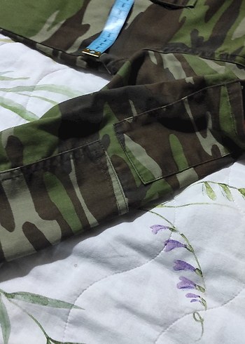 Kamuflaj Düğmeli Uzun Kollu Gömlek - Görsel 4