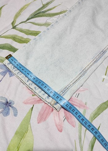 Gri Kadın Denim Jean - Görsel 6