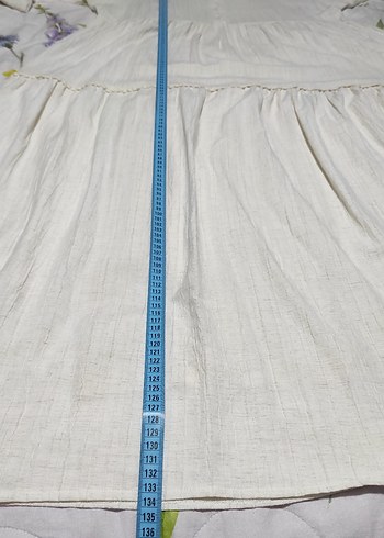 Pamuklu Uzun Salaş Elbise - Görsel 5