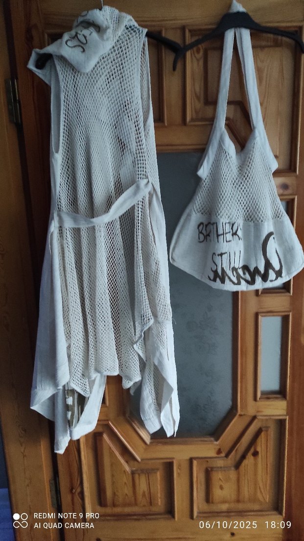 H 4 marka tasarım yelek ve çanta - Görsel 3