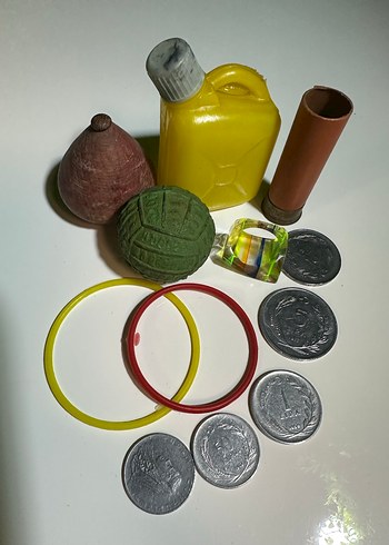 80-90 lar Eski Bakkaliye Oyuncak Lotu - Görsel 2