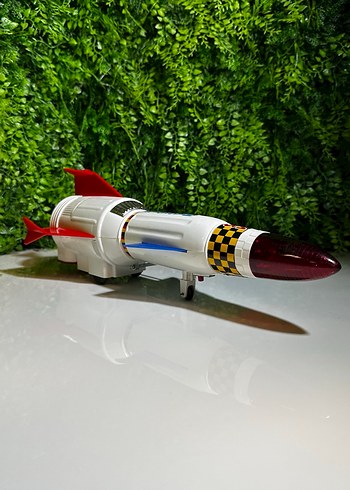 Pilli Antika Eski Teneke Plastik Oyuncak - Görsel 3