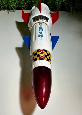 Pilli Antika Eski Teneke Plastik Oyuncak - Görsel 5