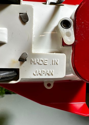 Pilli Antika Eski Teneke Plastik Oyuncak - Görsel 8