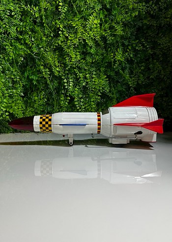 Pilli Antika Eski Teneke Plastik Oyuncak - Görsel 9